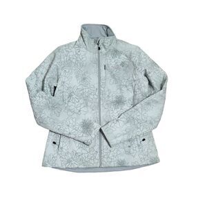 THE NORTH FACE Apex Bionic Softshell Fleece Lined Floral Jacket Womens Size M